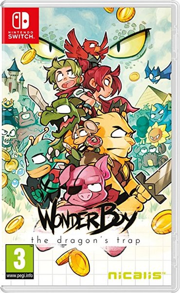 SWITCH WONDER BOY THE DRAGON\'S TRAP